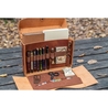 Galen Leather Writer's Medic Bag Crazy Horse Tan