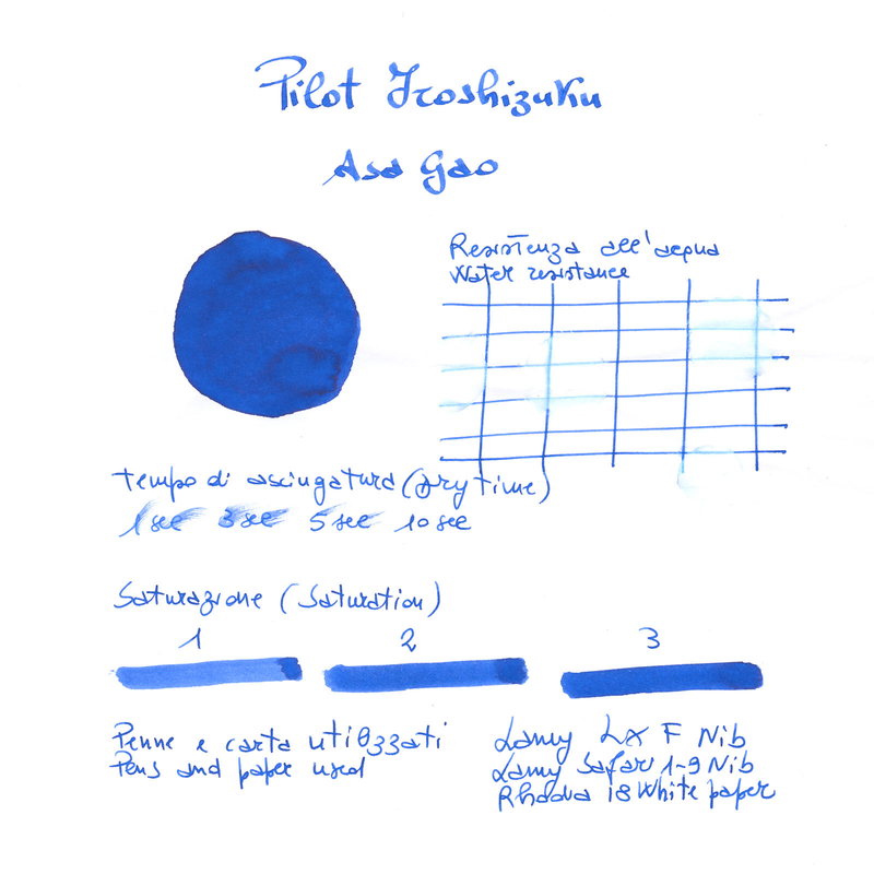 Pilot Iroshizuku Asa-Gao 6 Cartucce