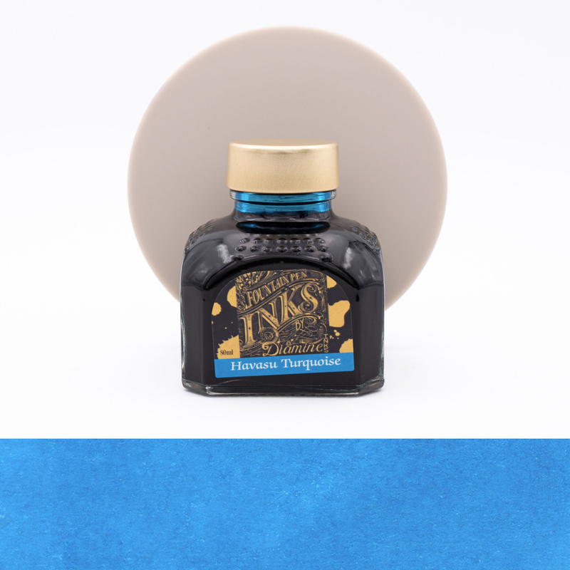 Diamine Havasu Turquoise Ink Bottle 80 ml
