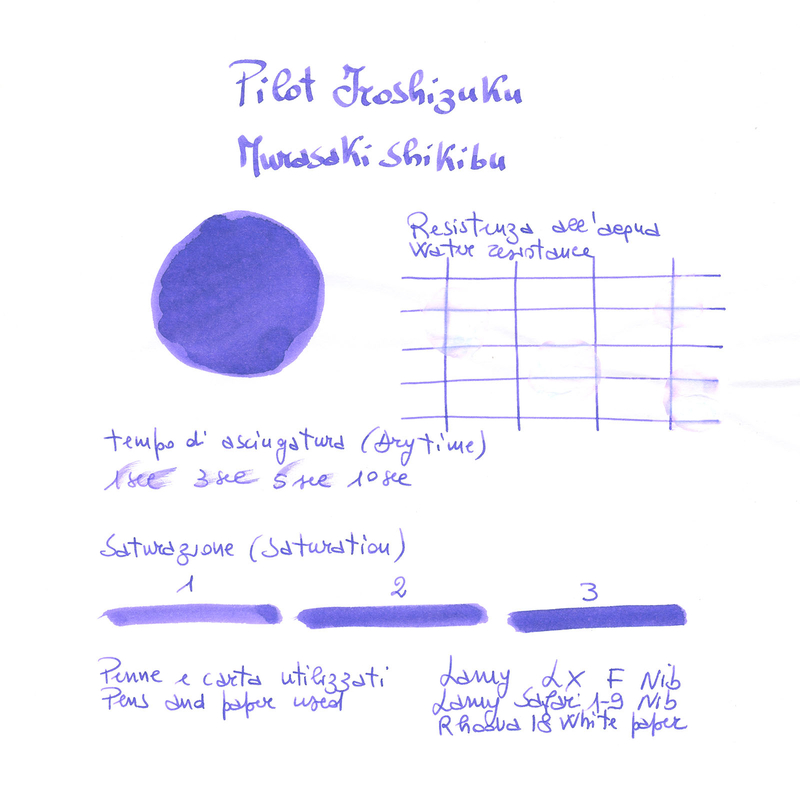 Pilot Iroshizuku Murasaki-Shikibu 6 Cartucce