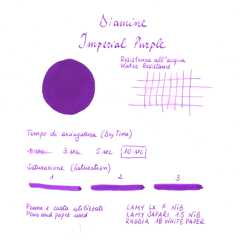 Diamine Imperial Purple Ink Bottle 80 ml
