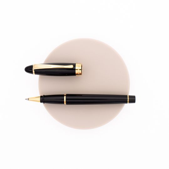 Aurora Ipsilon Penna Roller Nera & Oro