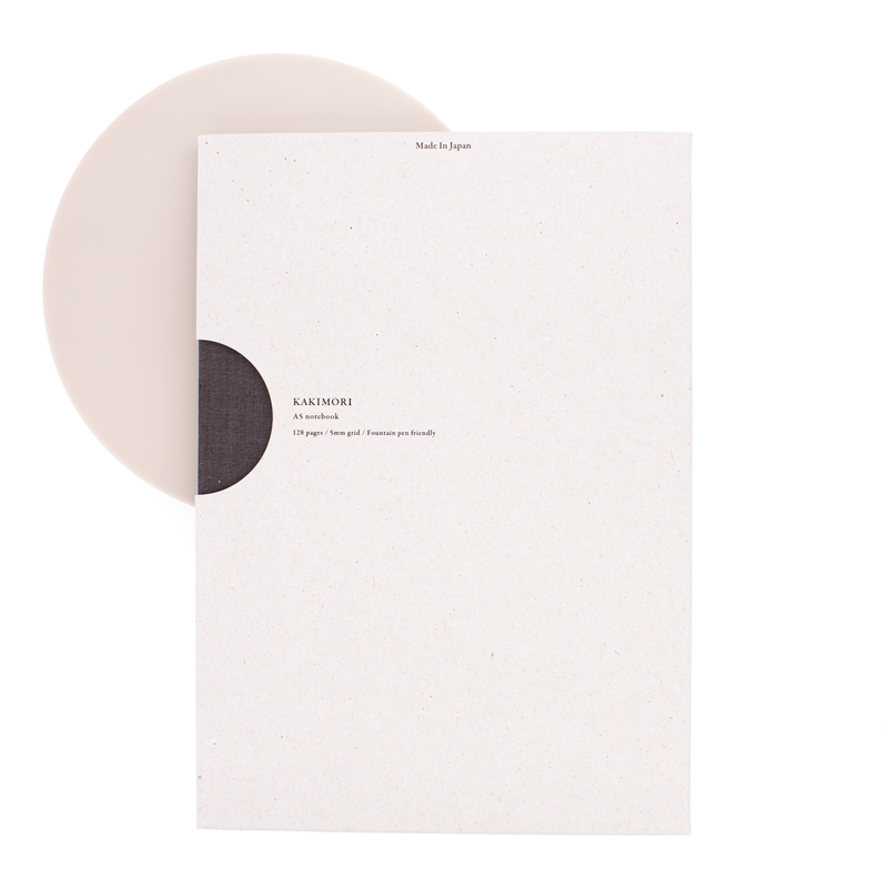 Kakimori Notebook A5 Quadretti Grigio