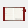 Hobonichi Cover in Pelle (Red) per Agenda 5 Anni A6