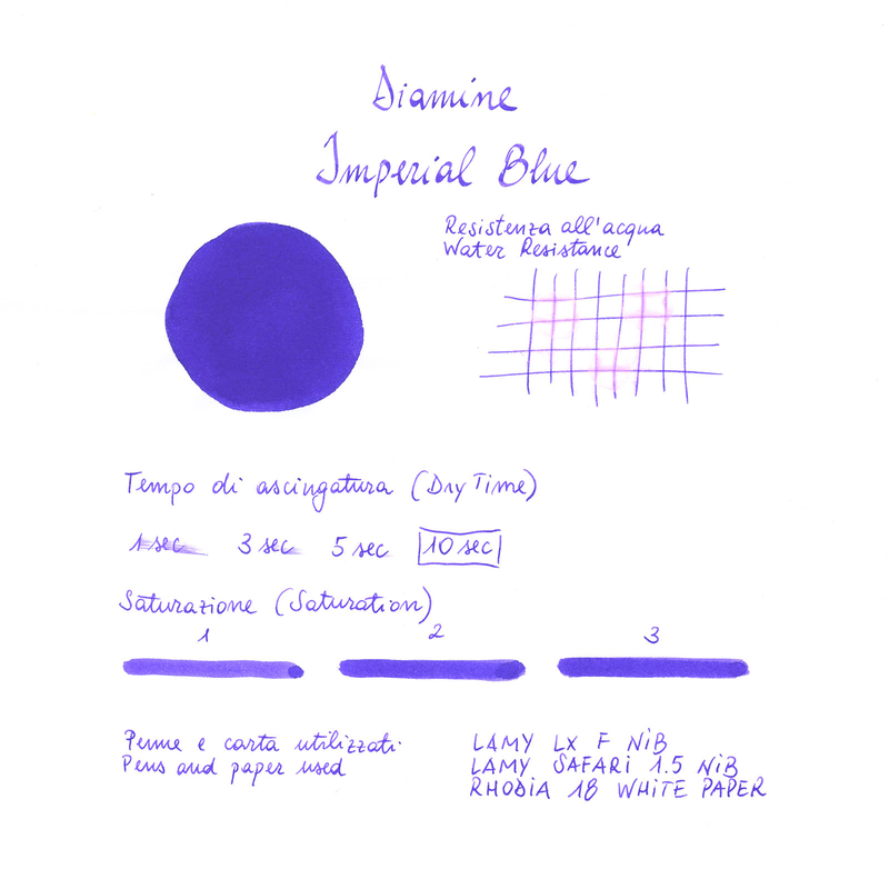 Diamine Imperial Blue Ink Bottle 80 ml