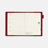 Hobonichi Cover in Pelle (Red) per Agenda 5 Anni A5