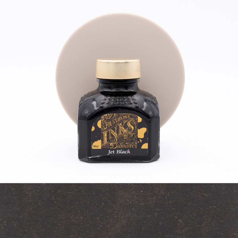 Diamine Jet Black Ink Bottle 80 ml