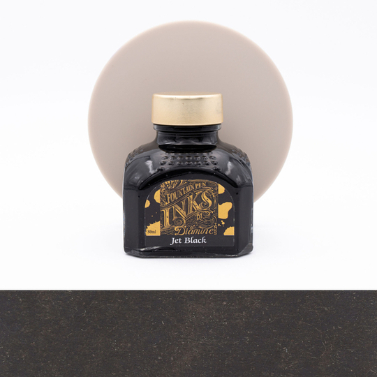 Diamine Jet Black Ink Bottle 80 ml