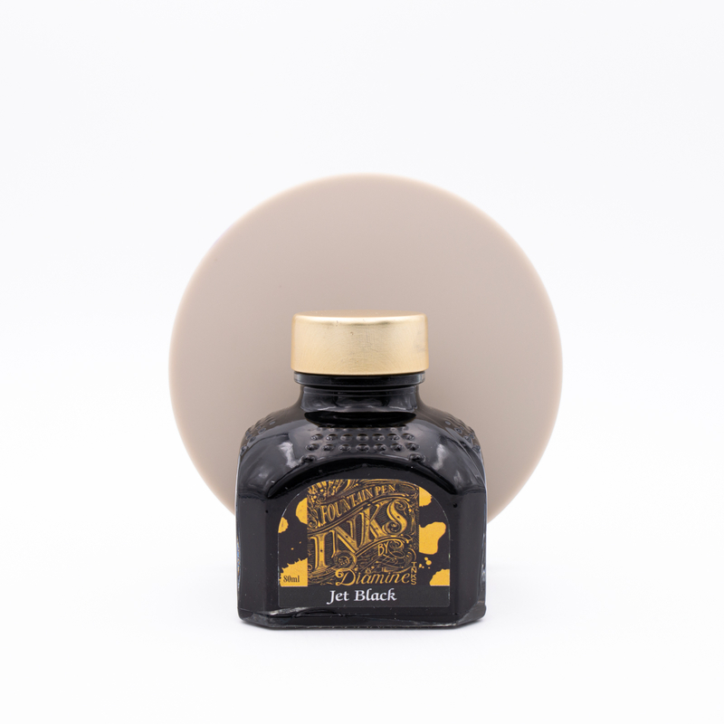 Diamine Jet Black Ink Bottle 80 ml