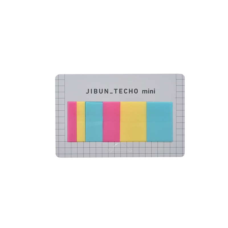 Kokuyo Jibun Techo Film Sticky Notes for B6 Slim