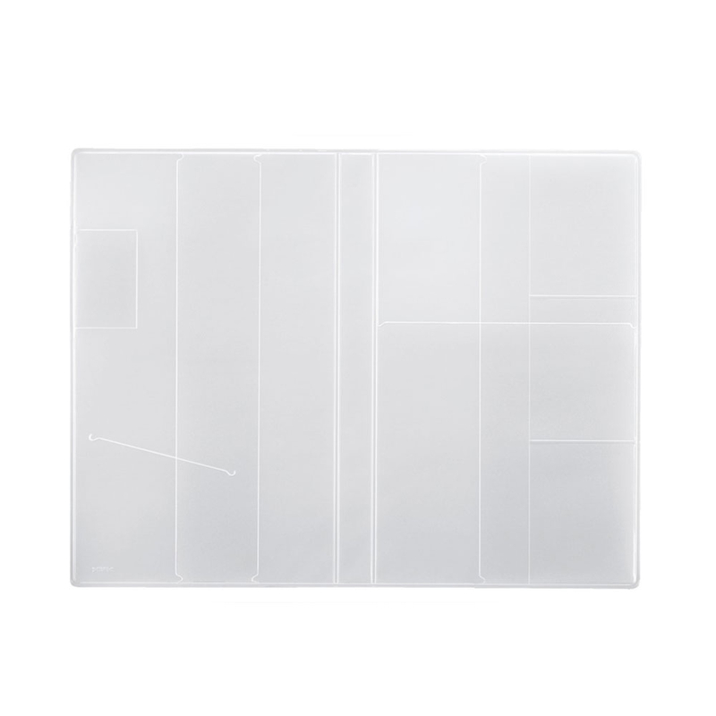 Kokuyo Jibun Techo Cover Trasparente per B6 Slim