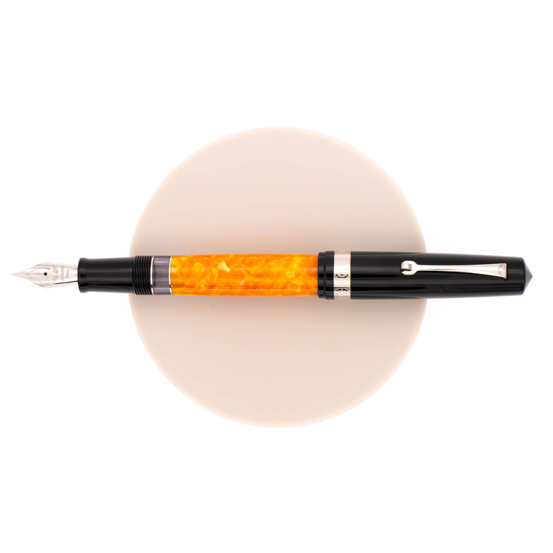 Leonardo Momento Magico Penna Stilografica DNA & Rodio 14 KT