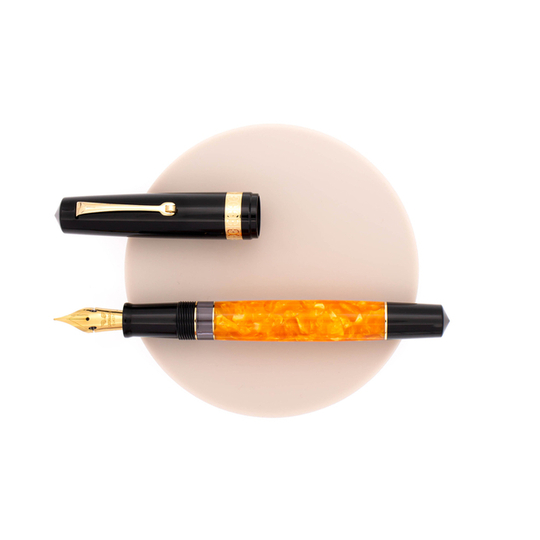 Leonardo Momento Magico Penna Stilografica DNA & Oro 14 KT