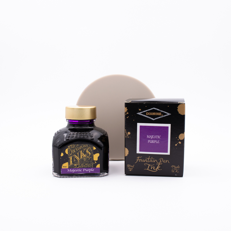 Diamine Majestic Purple Ink Bottle 80 ml