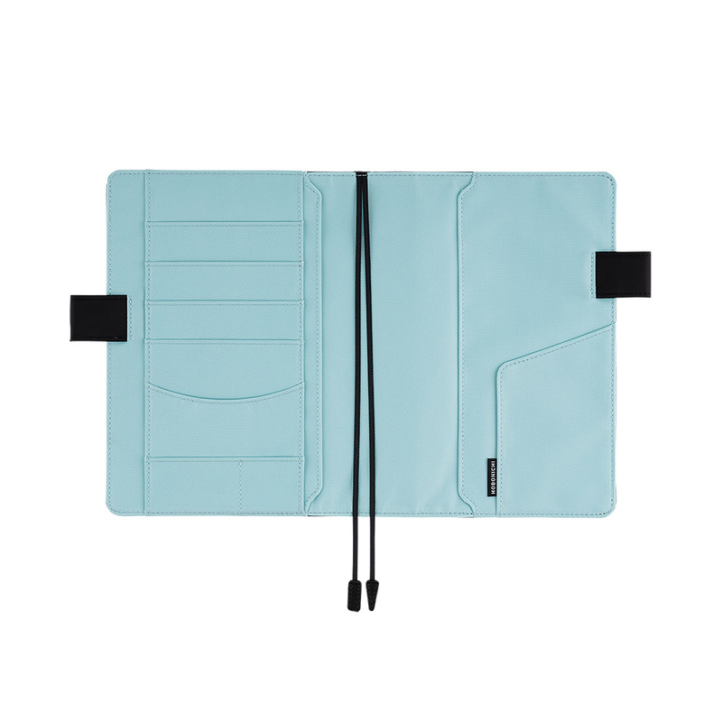 Hobonichi Techo Cousin A5 Black x Clear Blue Set Cover + 2023 Diary