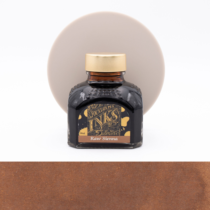 Diamine Raw Sienna Ink Bottle 80 ml