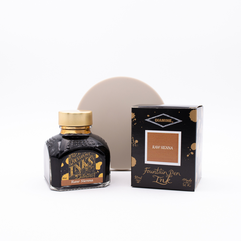 Diamine Raw Sienna Ink Bottle 80 ml
