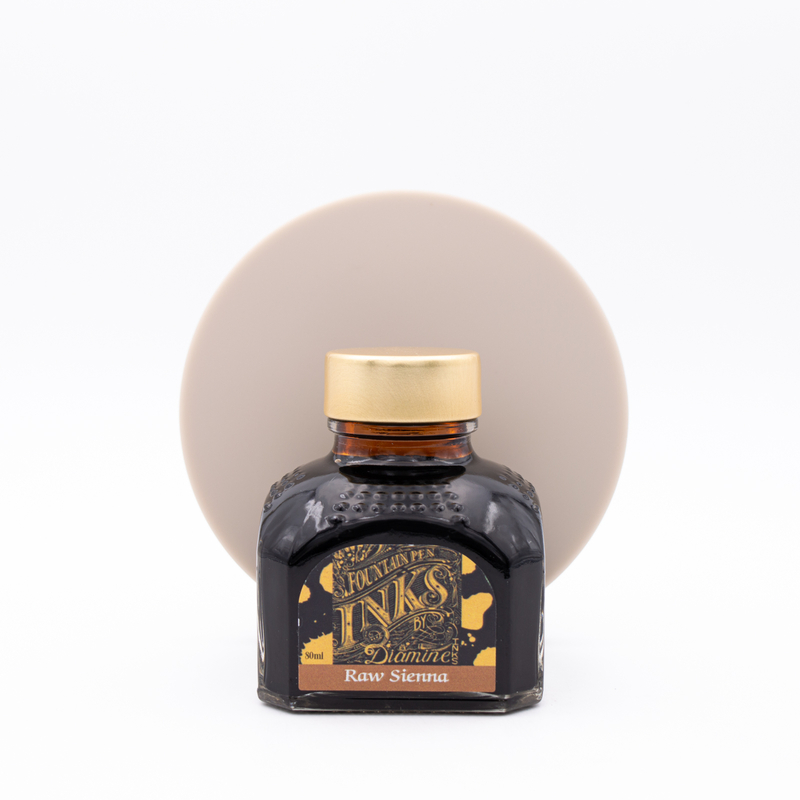 Diamine Raw Sienna Ink Bottle 80 ml