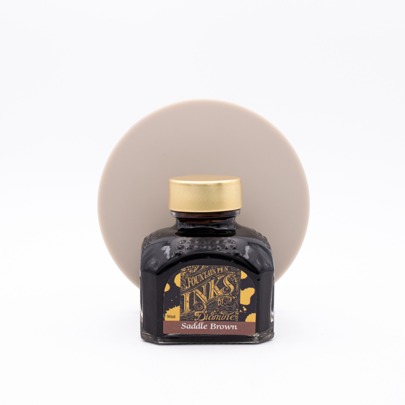 Diamine Saddle Brown Inchiostro 80 ml