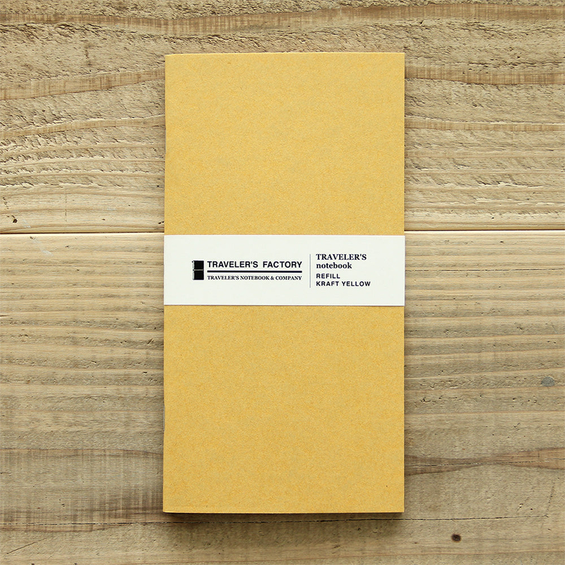 Traveler's Factory Refill Regular Size Kraft Yellow