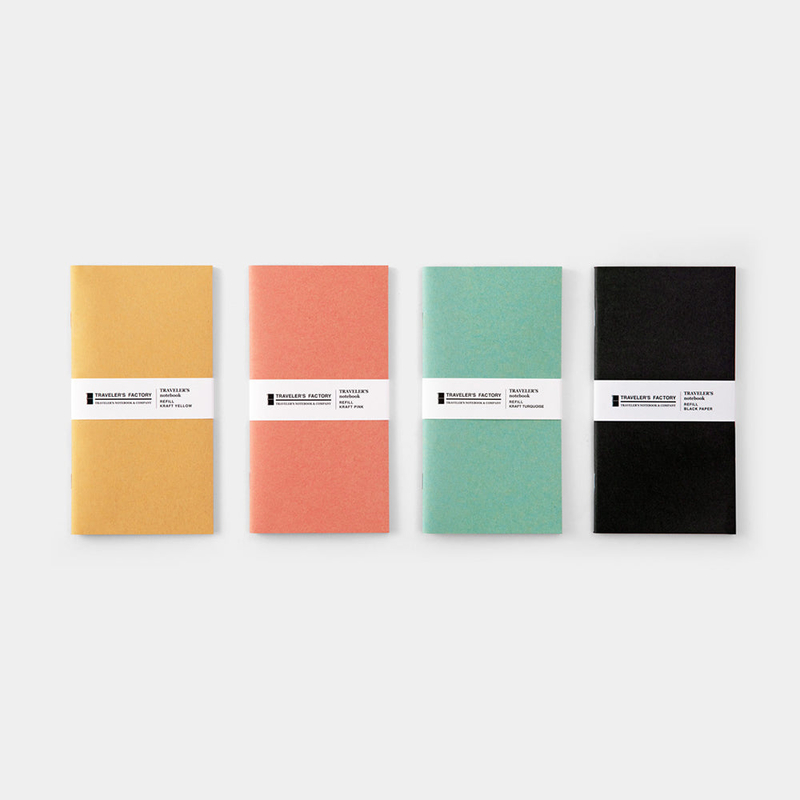 Traveler's Factory Refill Regular Size Kraft Giallo