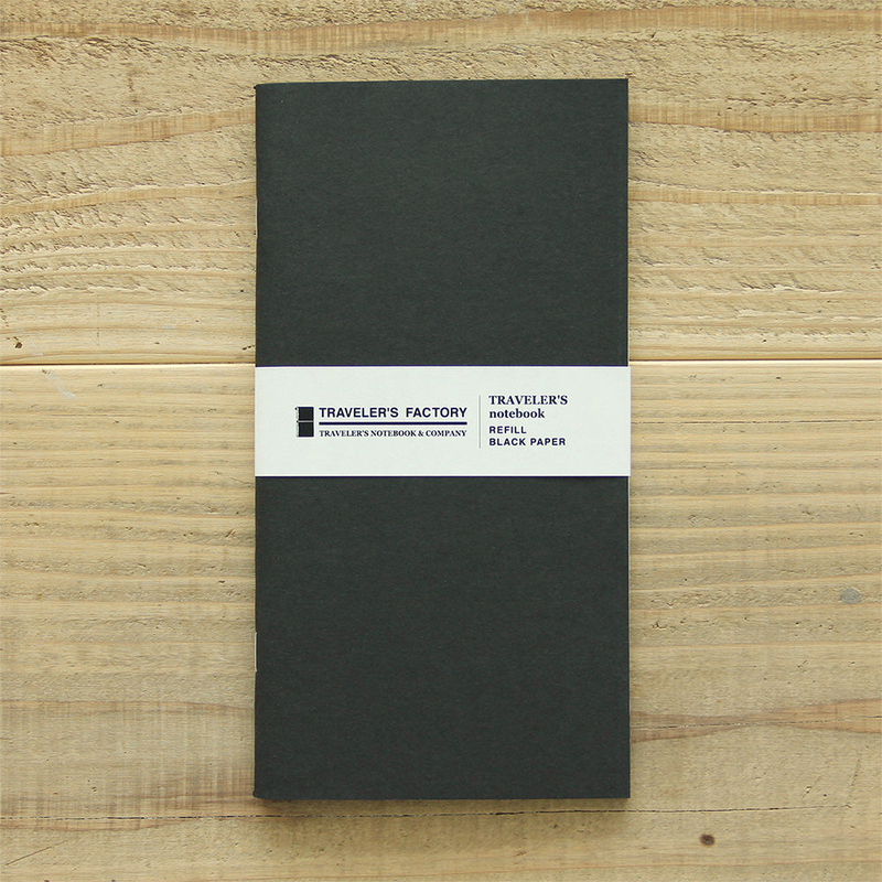 Traveler's Factory Refill Regular Size Black