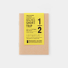 Traveler's Factory Refill Passport Size Short Trip Kraft