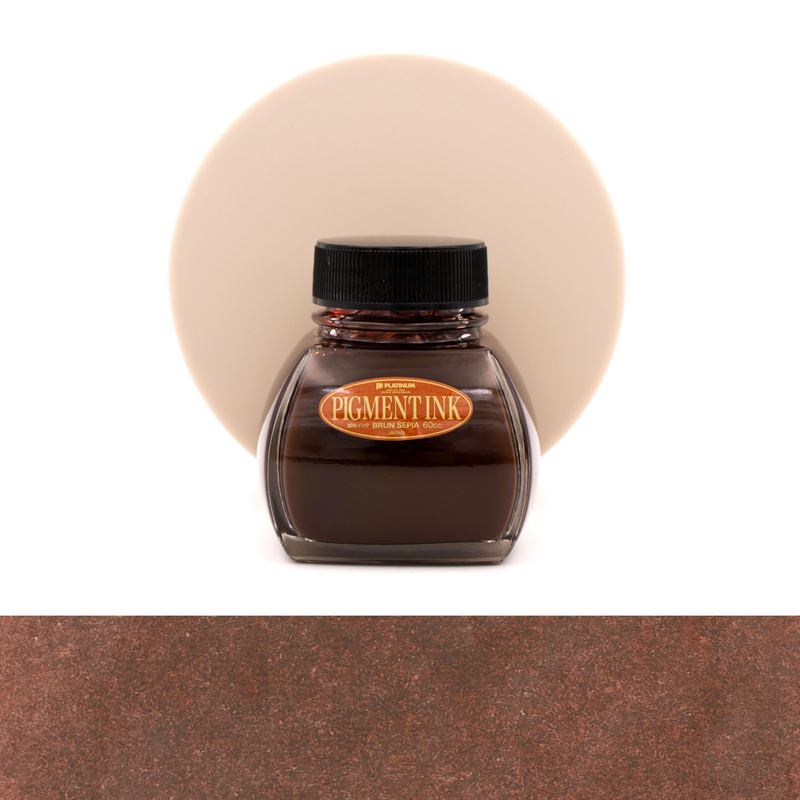 Platinum Pigment Ink Seppia Inchiostro 60 ml Indelebile
