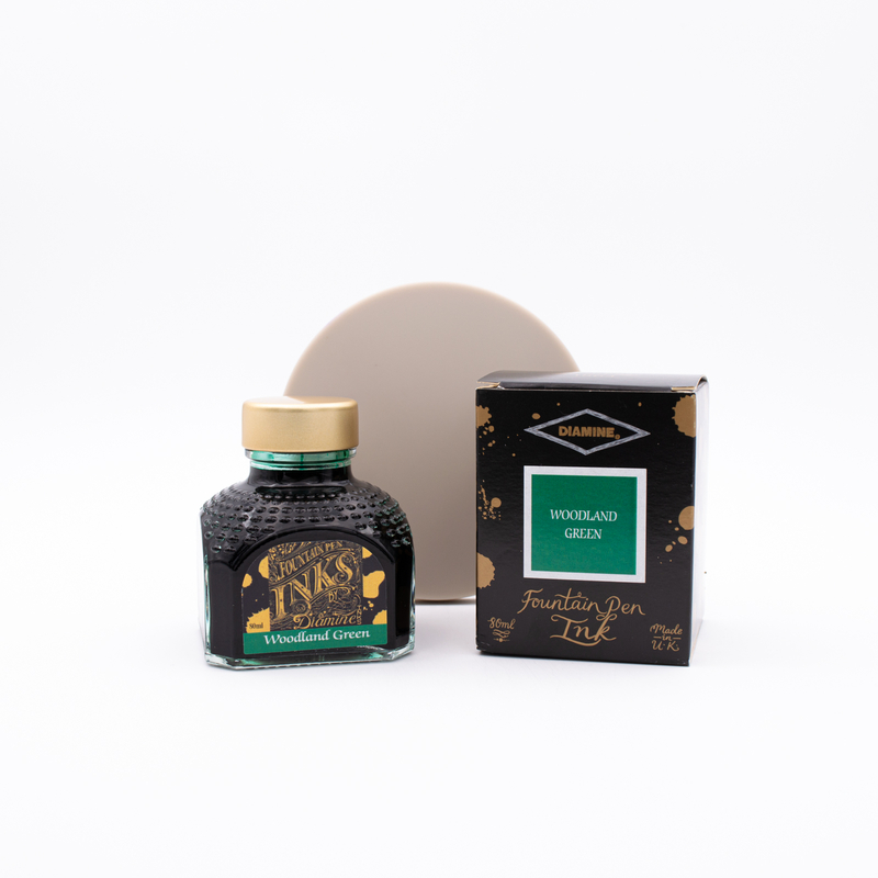 Diamine Woodland Green Ink Bottle 80 ml