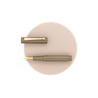 Eboya Tan-Pen Penna Stilografica Beige Gray