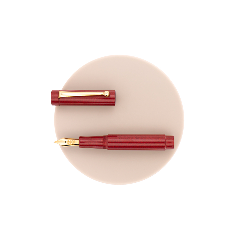 Eboya Tan-Pen Penna Stilografica Rossa