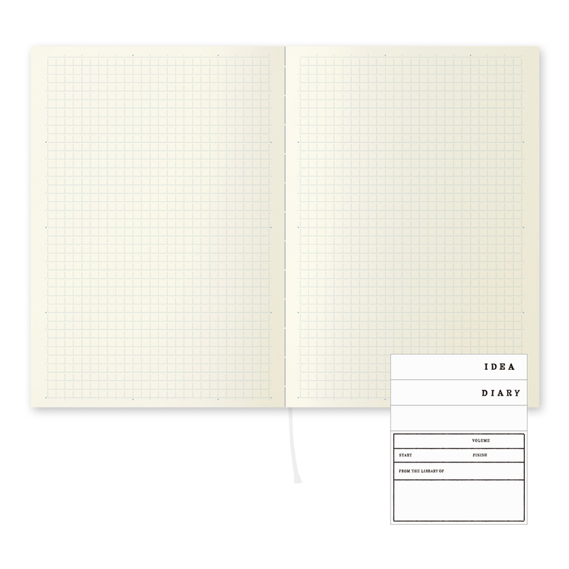 Md Paper Notebook A5 Quadretti