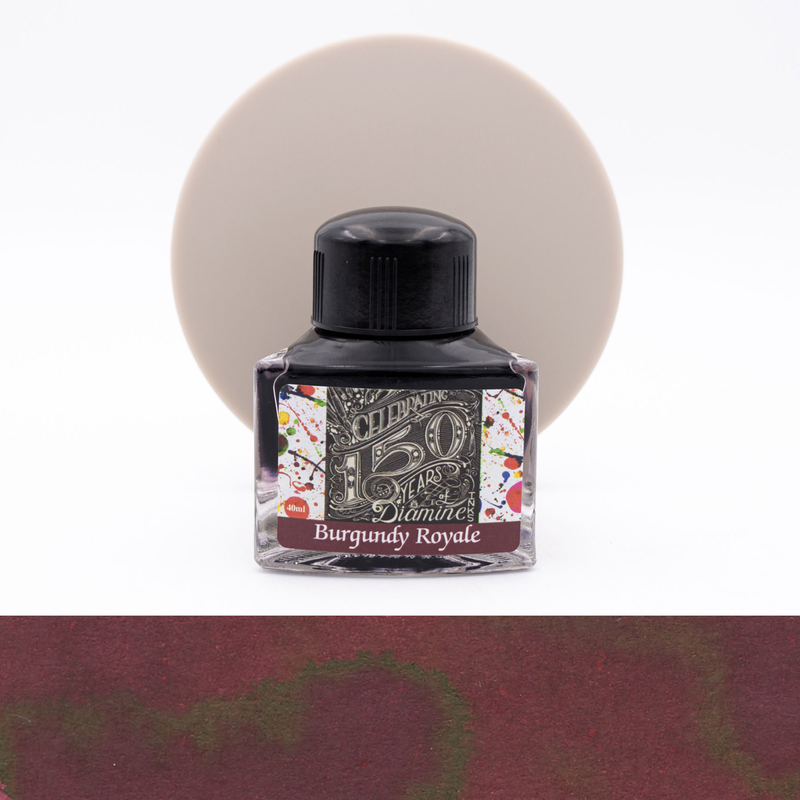 Diamine 150th Anniversary Burgundy Royale Ink Bottle 40 ml
