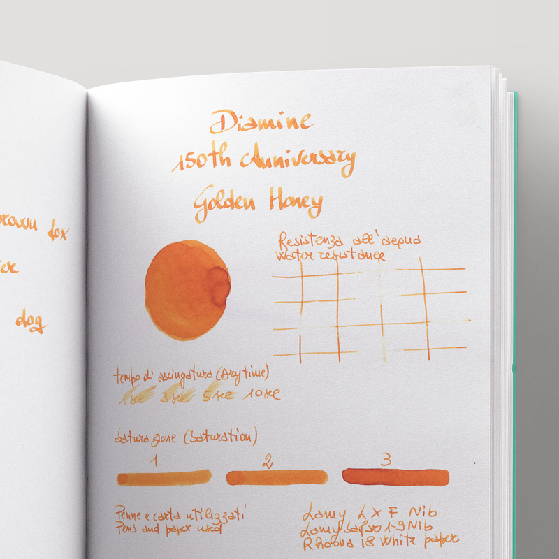 Diamine 150th Anniversary Golden Honey Inchiostro 40 ml