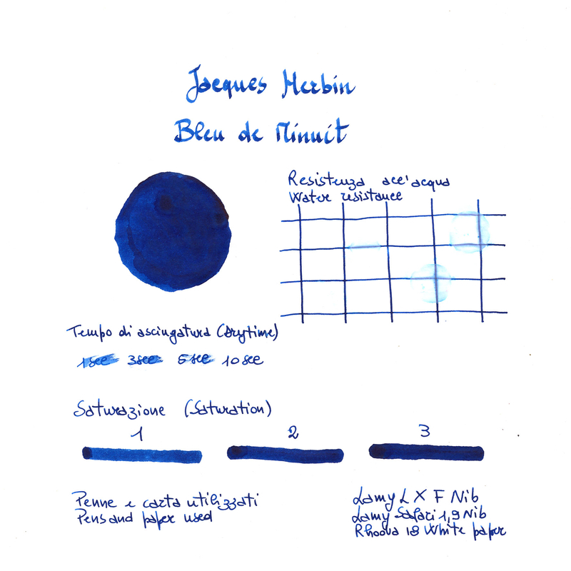 Jacques Herbin Bleu de Minuit Inchiostro 50 ml