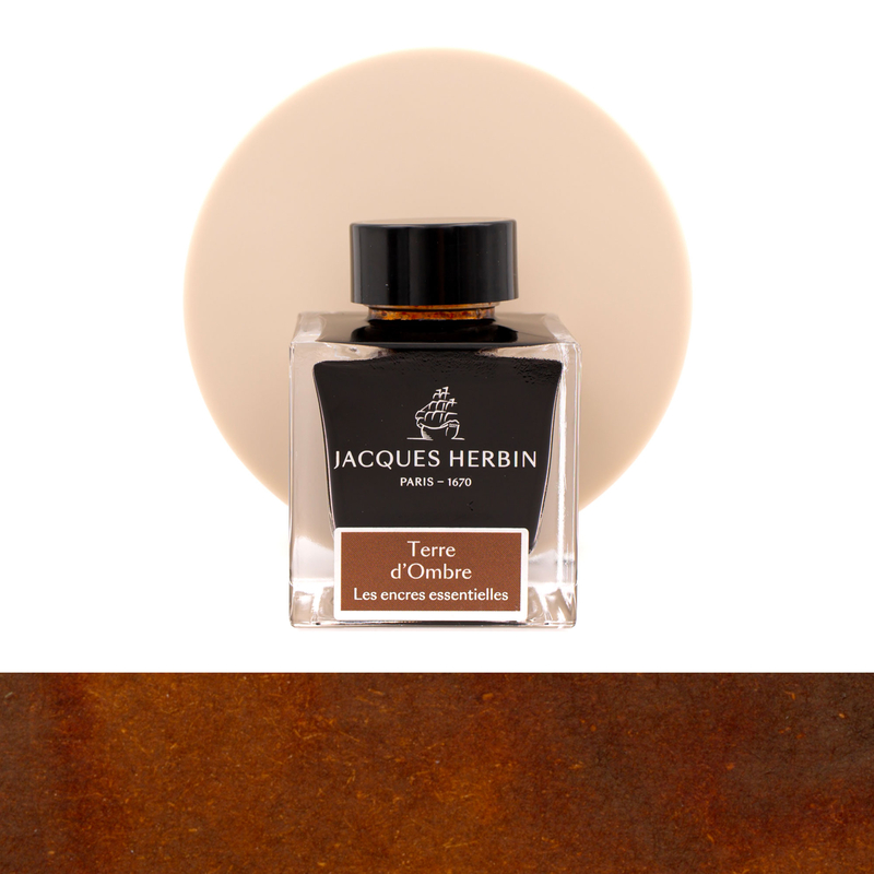 Jacques Herbin Terre d'Ombre Ink Bottle 50 ml