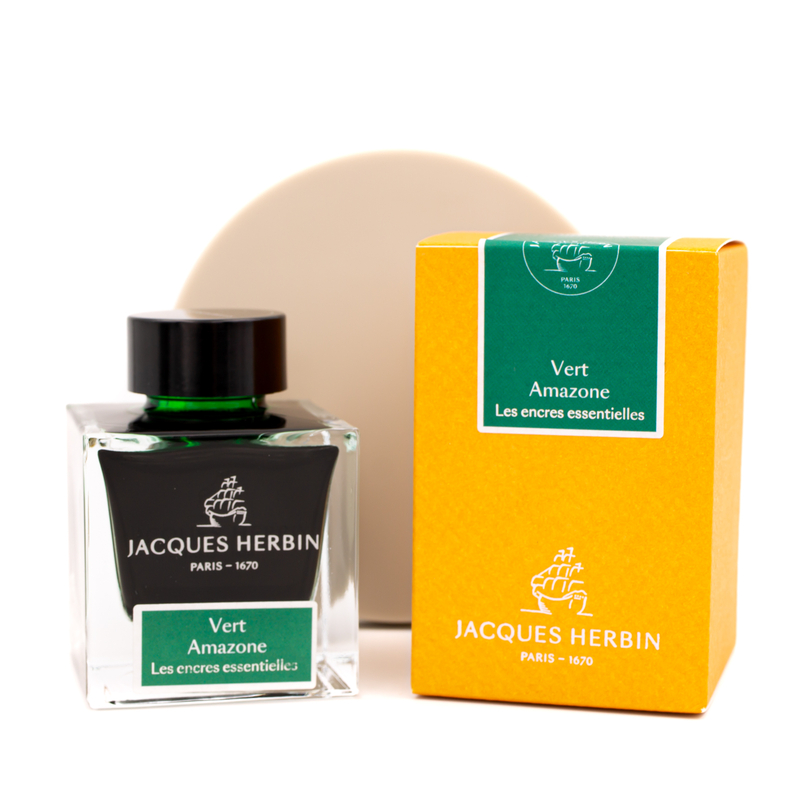 Jacques Herbin Vert Amazone Ink Bottle 50 ml