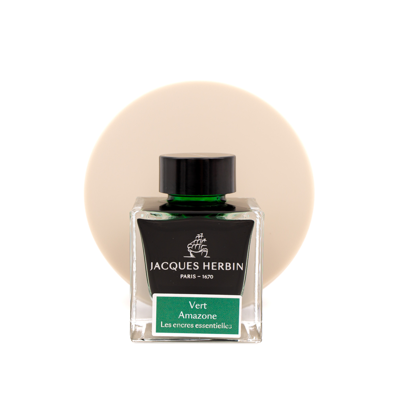 Jacques Herbin Vert Amazone Ink Bottle 50 ml