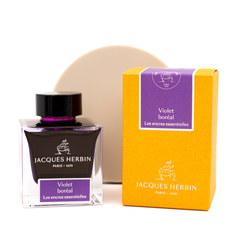Jacques Herbin Violet Boréal Ink Bottle 50 ml