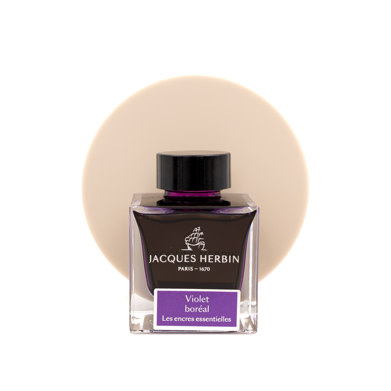 Jacques Herbin Violet Boréal Ink Bottle 50 ml
