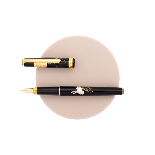 Platinum Vicoh Modern Maki-e Penna Stilografica Moon and a Rabbit