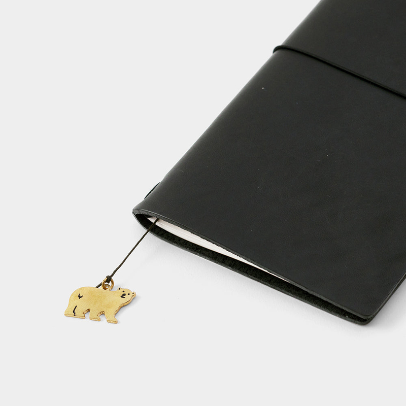 Traveler's Factory Brass Charm Little Bear Limited Edition