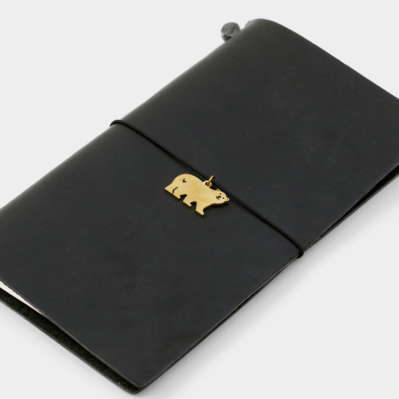Traveler's Factory Brass Charm Little Bear Limited Edition