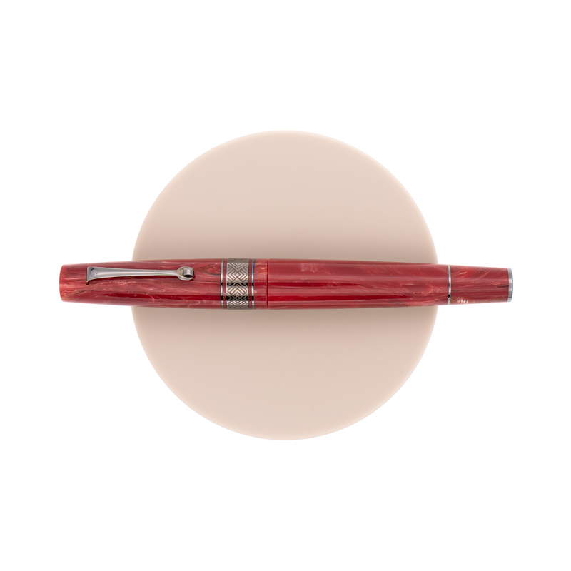 Leonardo Supernova Regular Fountain Pen Star Light Pink & Ruthenium