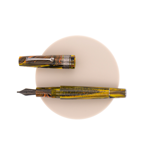 Leonardo Supernova Regular Fountain Pen Galleria & Ruthenium