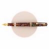 Leonardo Momento Magico Penna Stilografica Millefiori & Oro 14 KT