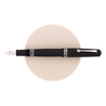 Leonardo Momento Magico Penna Stilografica Anima Nera Matte & Rodio 14 KT