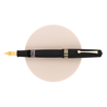 Leonardo Momento Magico Penna Stilografica Anima Nera Matte & Oro 14 KT