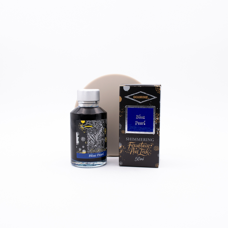 Diamine Shimmering Blue Pearl Inchiostro 50 ml