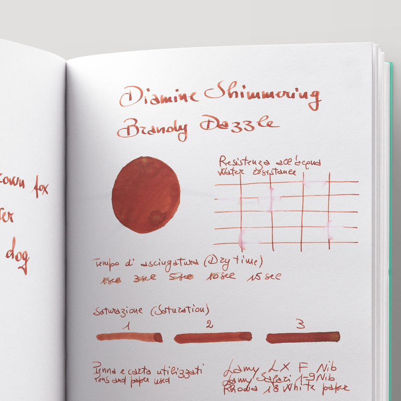 Diamine Shimmering Brandy Dazzle Ink Bottle 50 ml